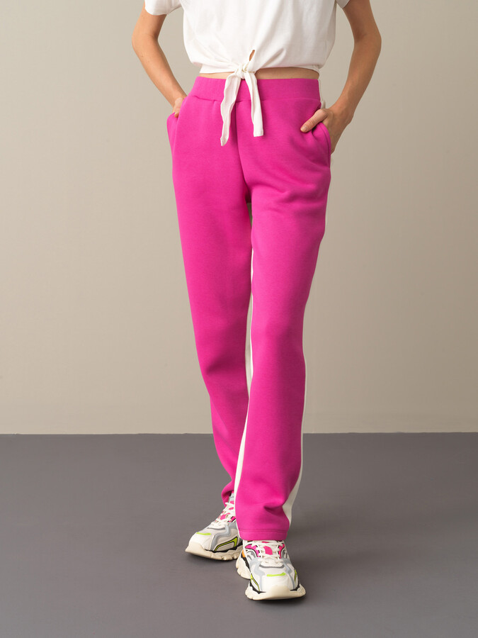 Cotton Regular Fit Pocketed Sweat Pants - Xint