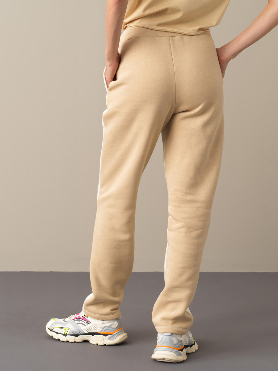 Cotton Regular Fit Pocketed Sweat Pants - 3