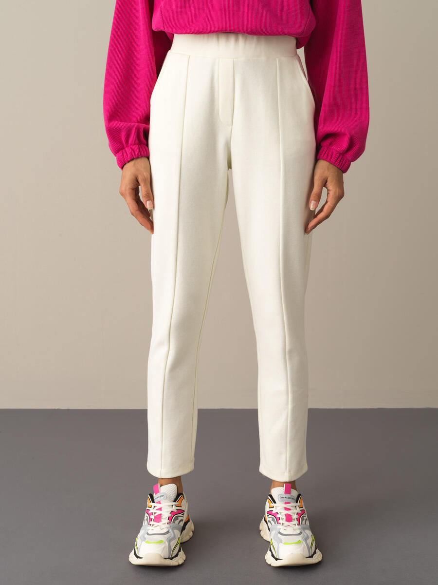 Cotton Regular Fit Pocketed Sweat Pants