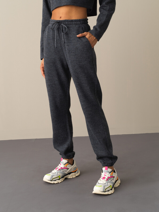 Elastic Waist Oversized Jogger Sweat Pants - Xint