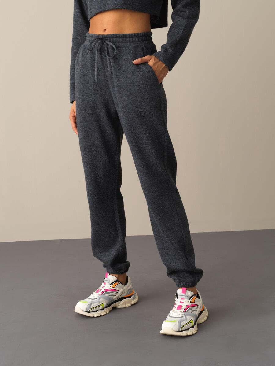Elastic Waist Oversized Jogger Sweat Pants