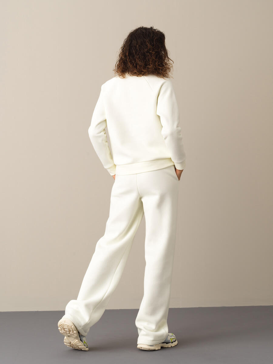 Cotton Regular Fit Raglan Sleeve Sweatshirt - 4