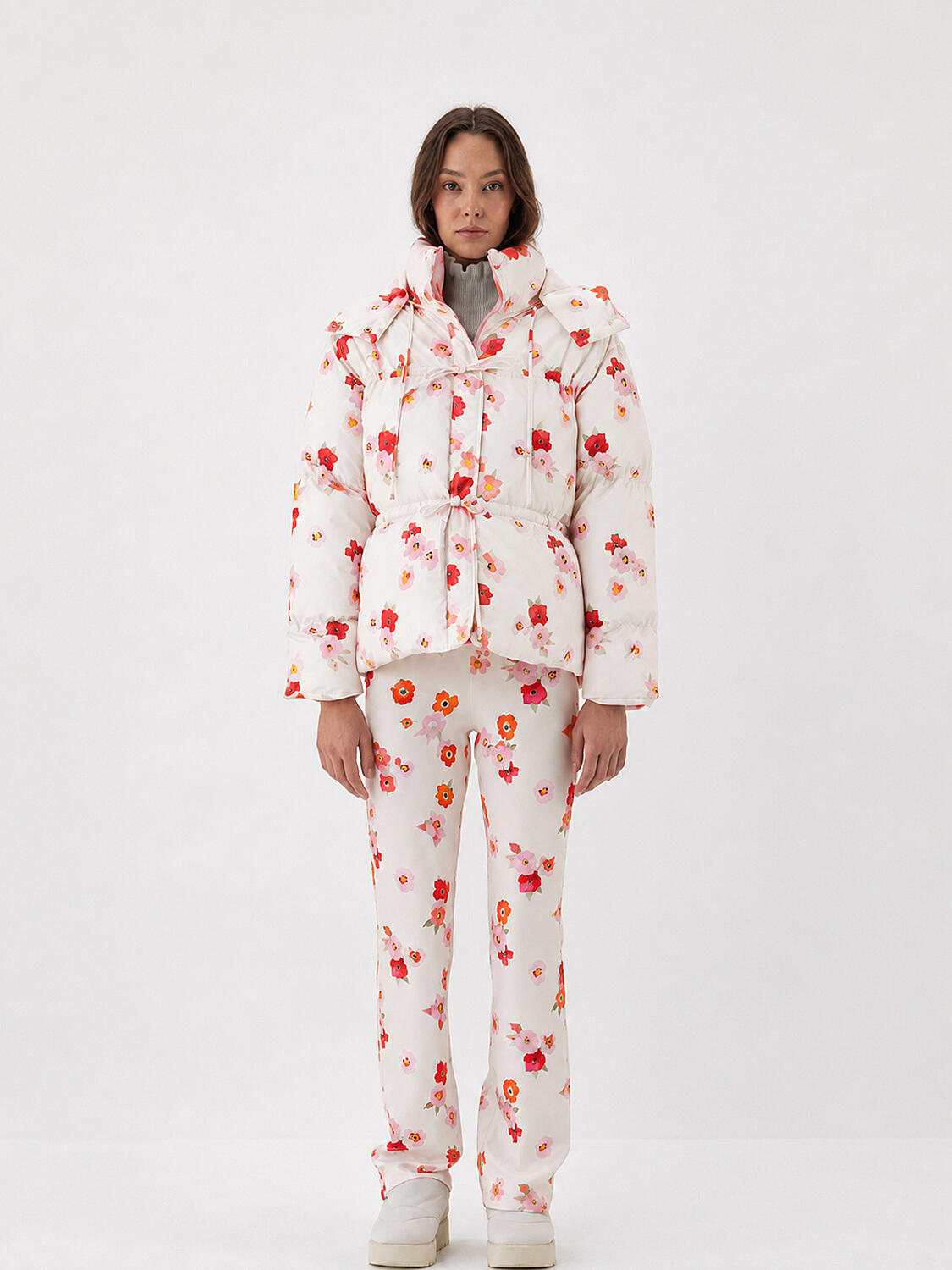 Cotton Regular Fit Patterned Pants - 2
