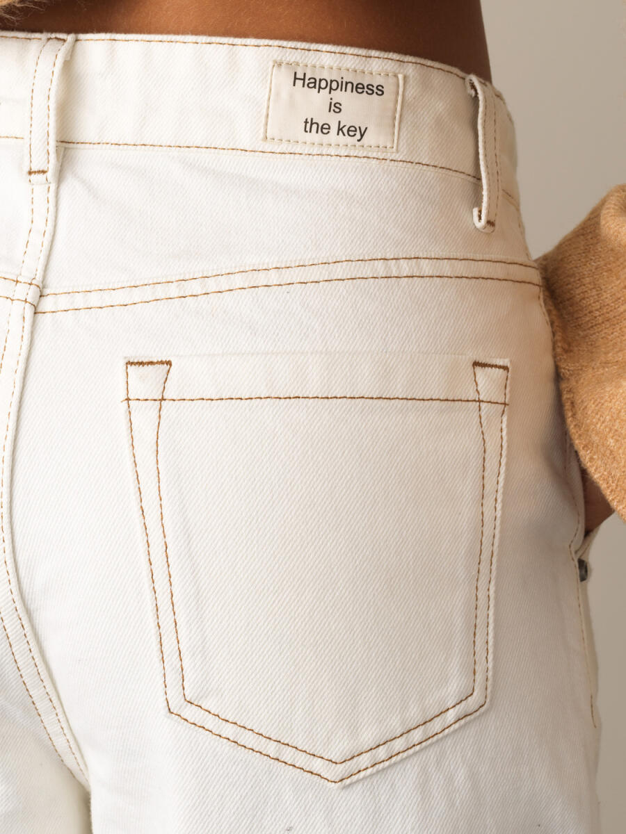 High Waist Oversized Denim Pants - 3