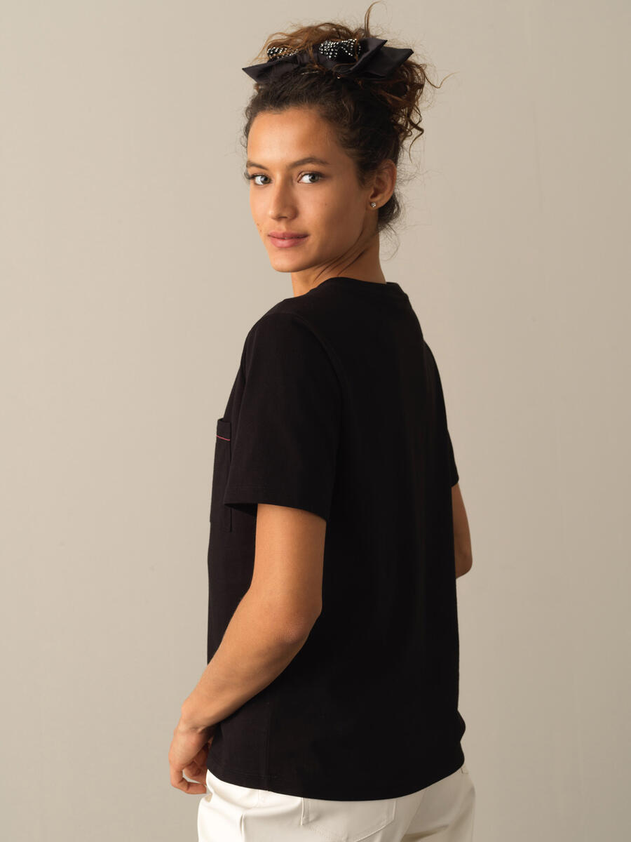 Crew Neck 100% Cotton Regular Fit T-Shirt - 4