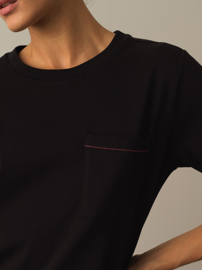 Crew Neck 100% Cotton Regular Fit T-Shirt - Xint