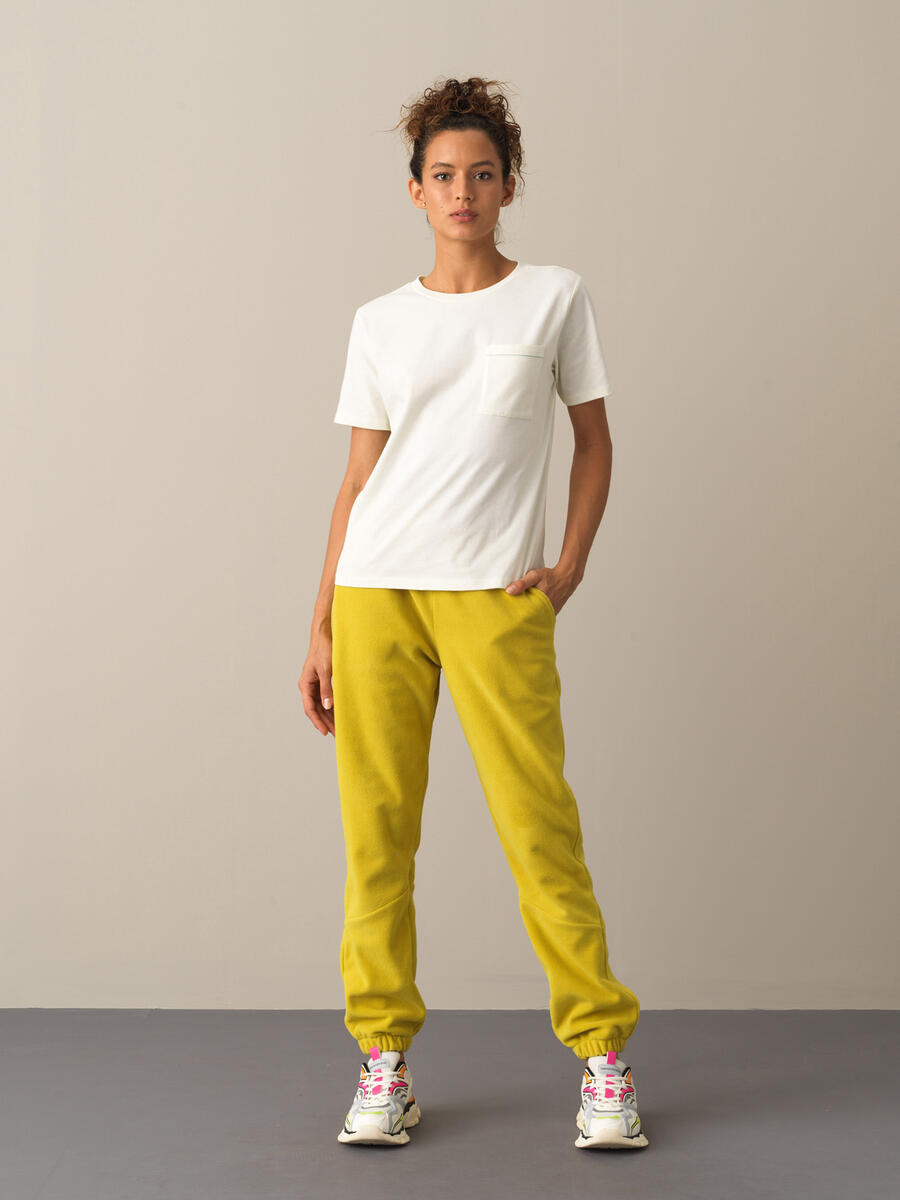 Crew Neck 100% Cotton Regular Fit T-Shirt - 2