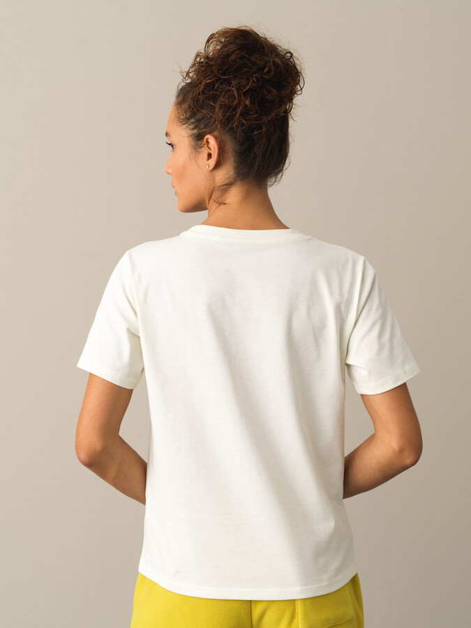 Crew Neck 100% Cotton Regular Fit T-Shirt - Xint