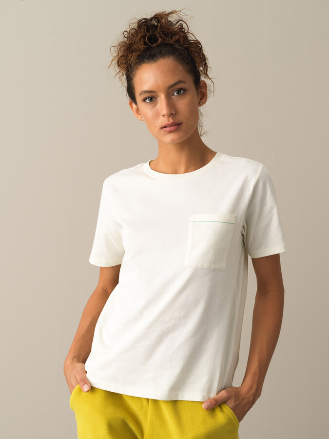 Crew Neck 100% Cotton Regular Fit T-Shirt - Xint