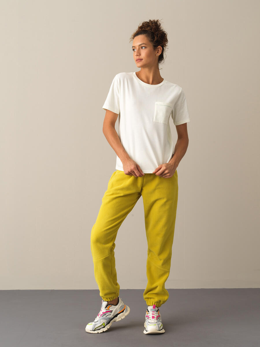 Crew Neck 100% Cotton Regular Fit T-Shirt - 3