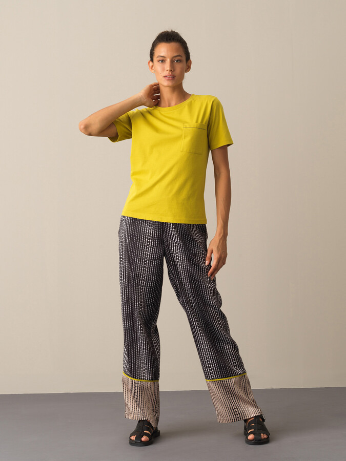 Crew Neck 100% Cotton Regular Fit T-Shirt - Xint