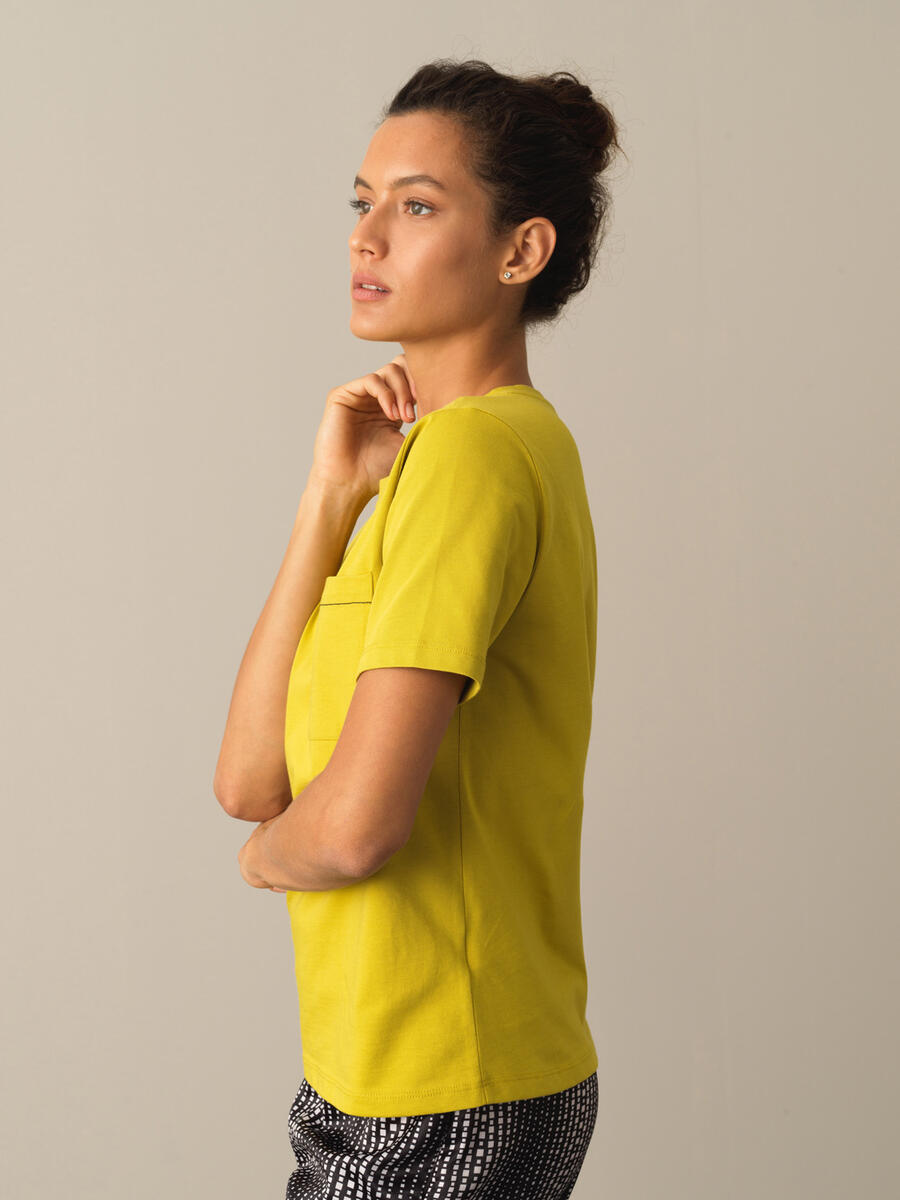 Crew Neck 100% Cotton Regular Fit T-Shirt - 3