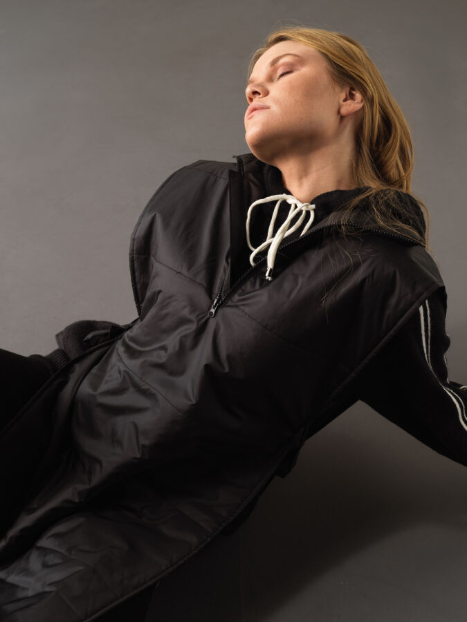 High Neck Regular Fit Vest - Xint