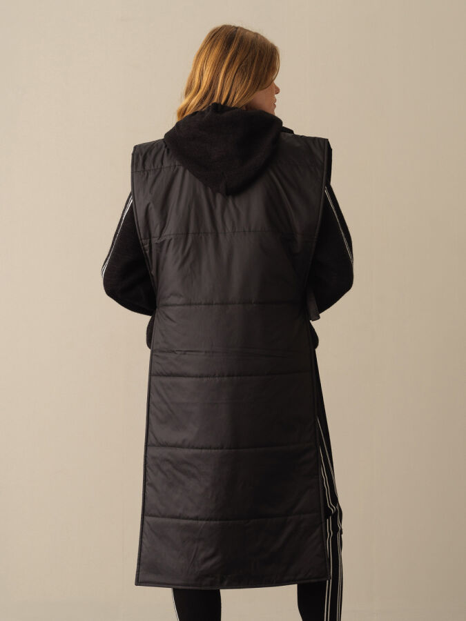 High Neck Regular Fit Vest - Xint