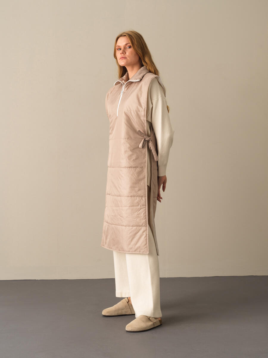 High Neck Regular Fit Vest