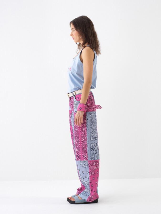 Blue Regular Fit Cotton Undershirt - 3