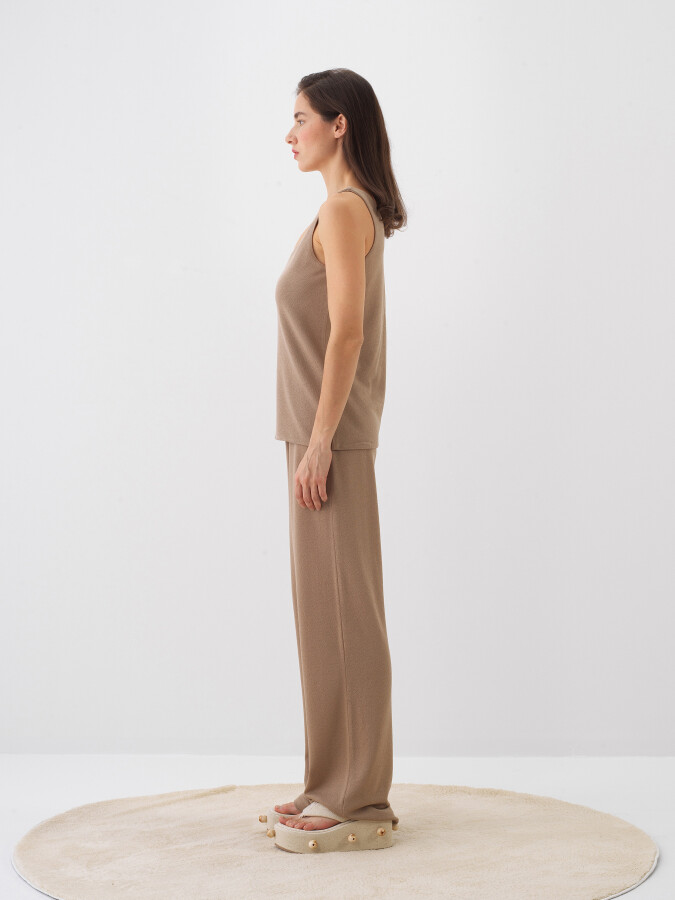 Camel Regular Fit Cotton Undershirt - 3