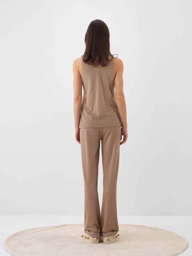 Camel Regular Fit Cotton Undershirt - 5