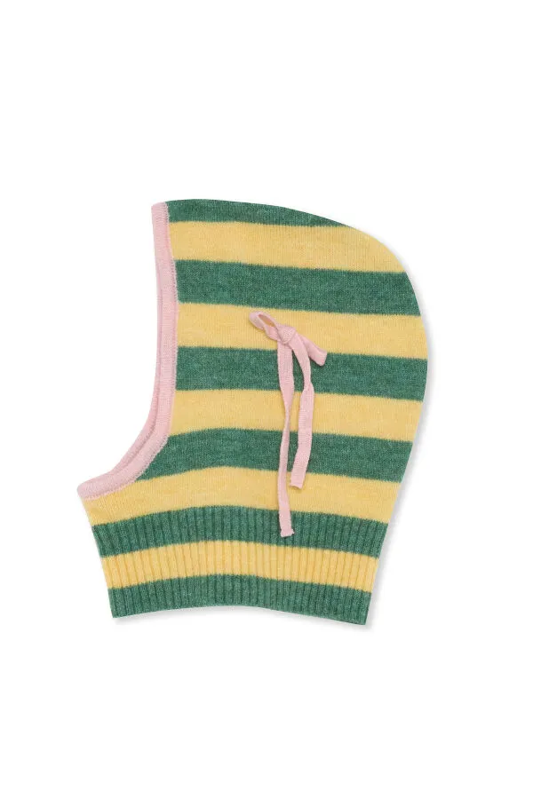 Striped Mohair Colorful Beanie - Xint