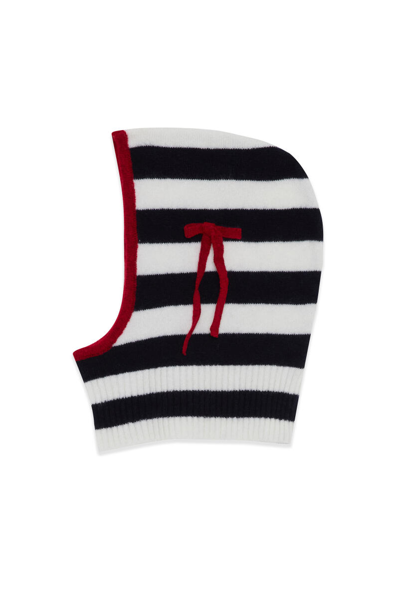 Striped Mohair Colorful Beanie - 6