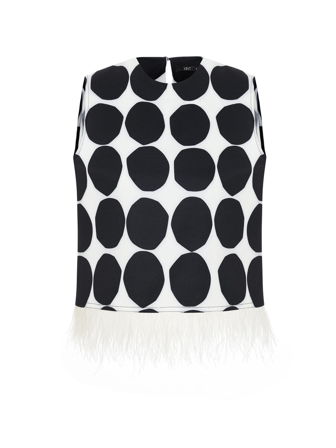 Black Form-Preserving Oversize Blouse - 5