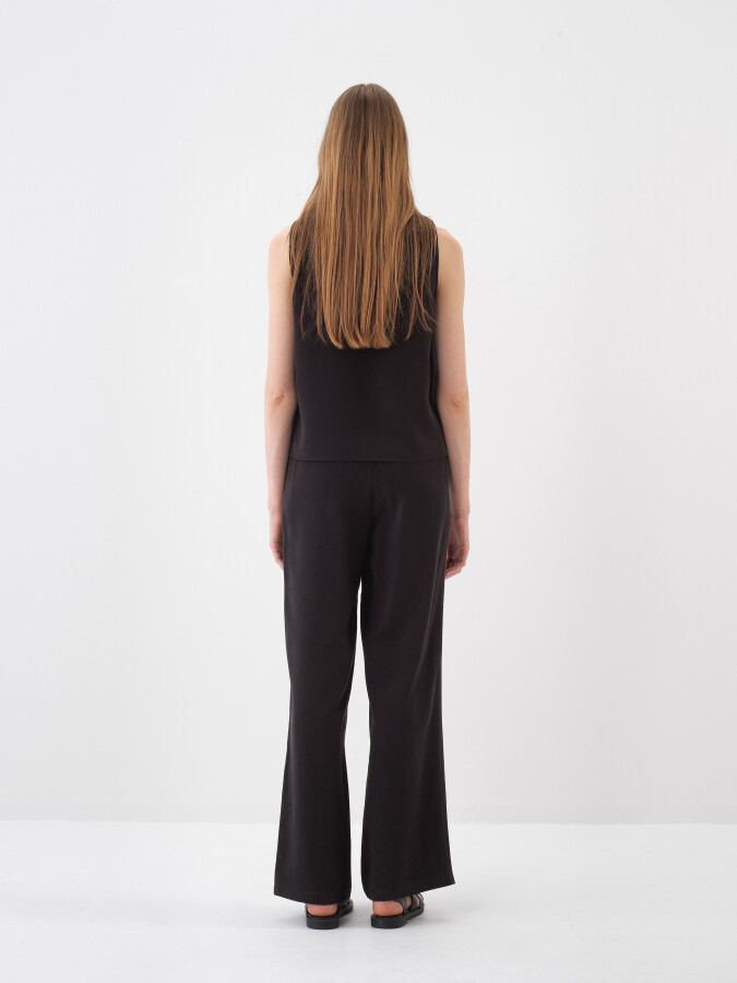 Black Oversize Blouse - 5