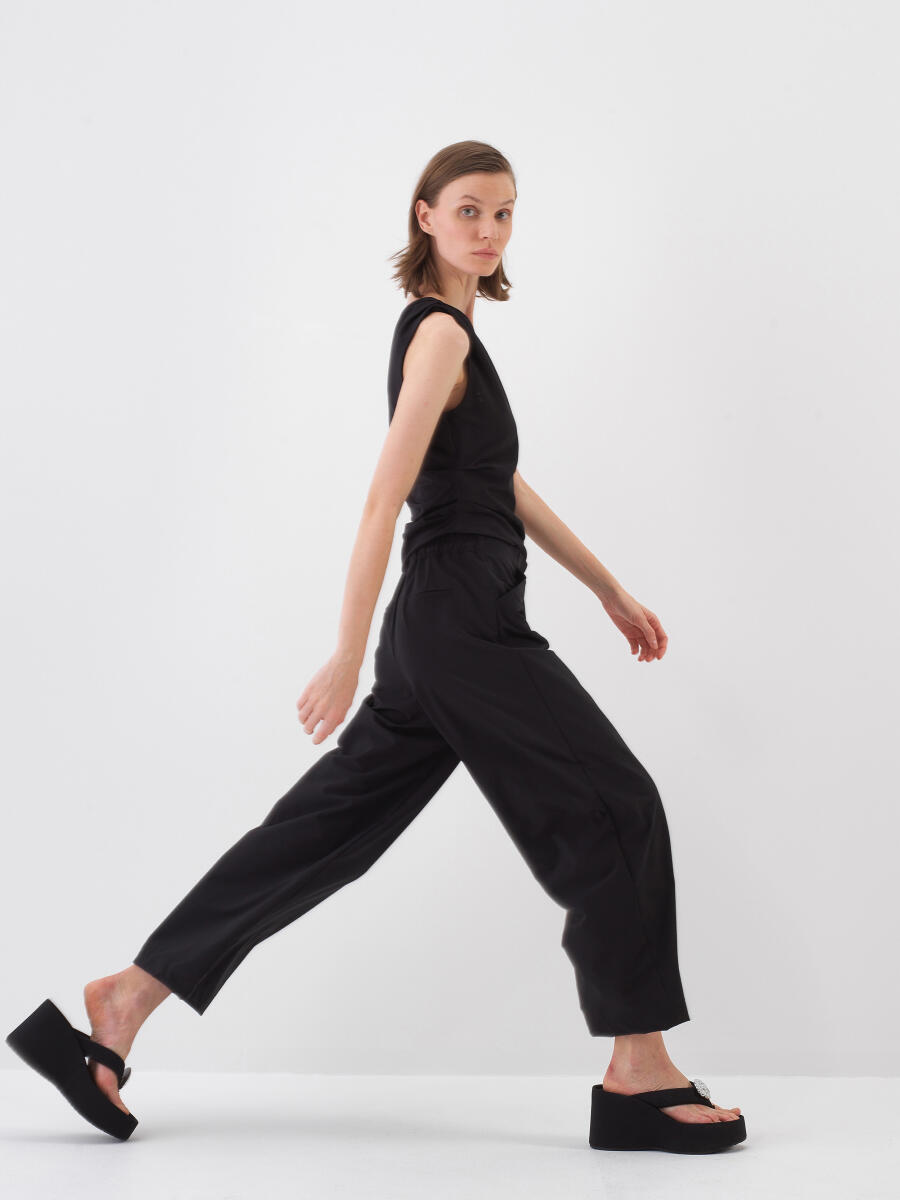 Black Regular Fit Blouse - 3