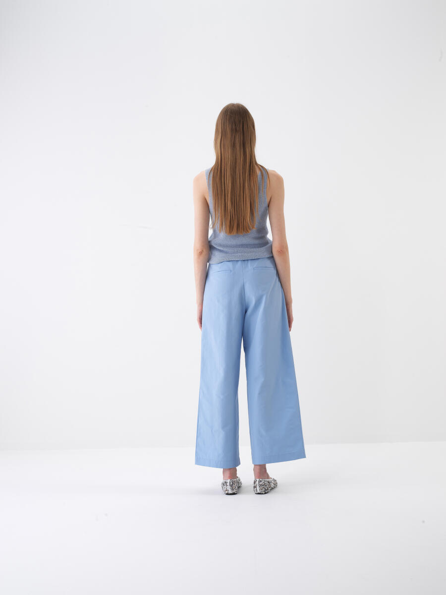 Blue Regular Fit Blouse - 4