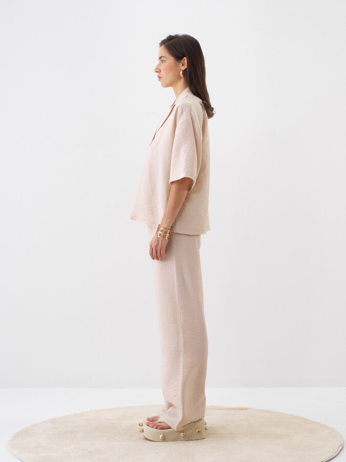 Natural Oversize Blouse - 3