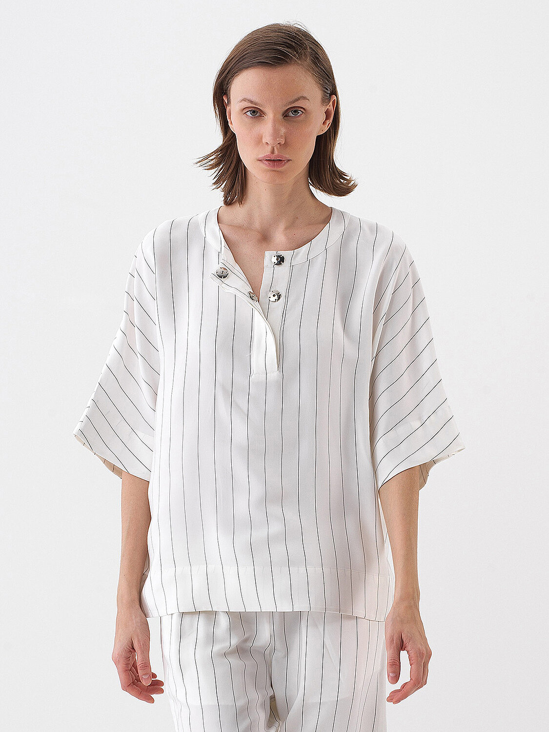 White Oversize Blouse