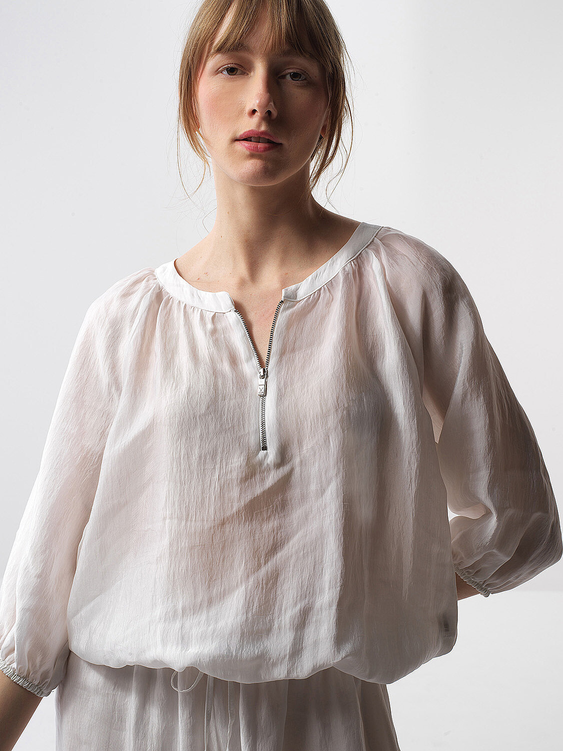 White Oversize Blouse