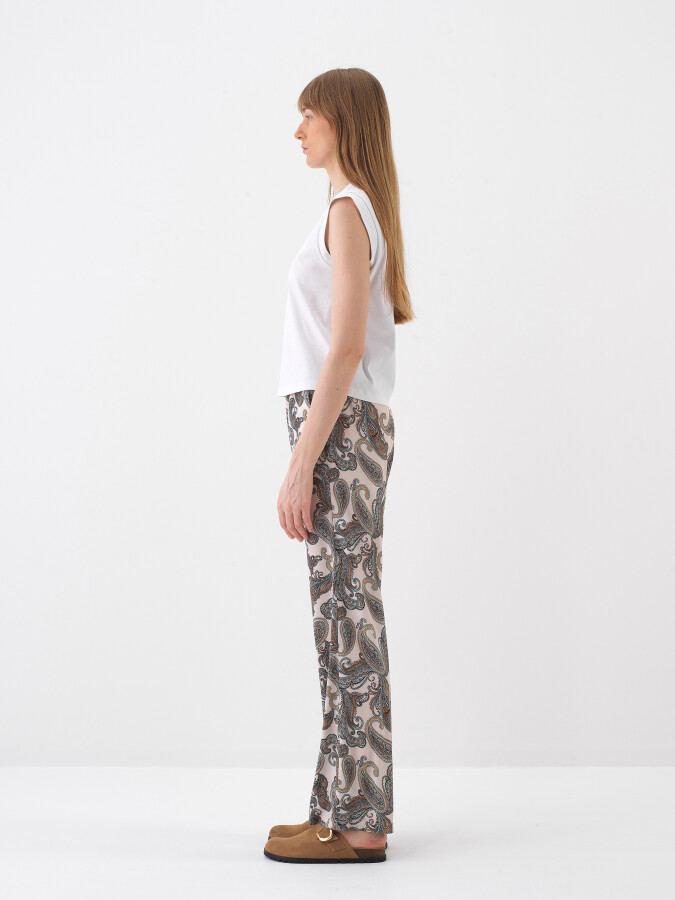 White Regular Fit Cotton Blouse - 3