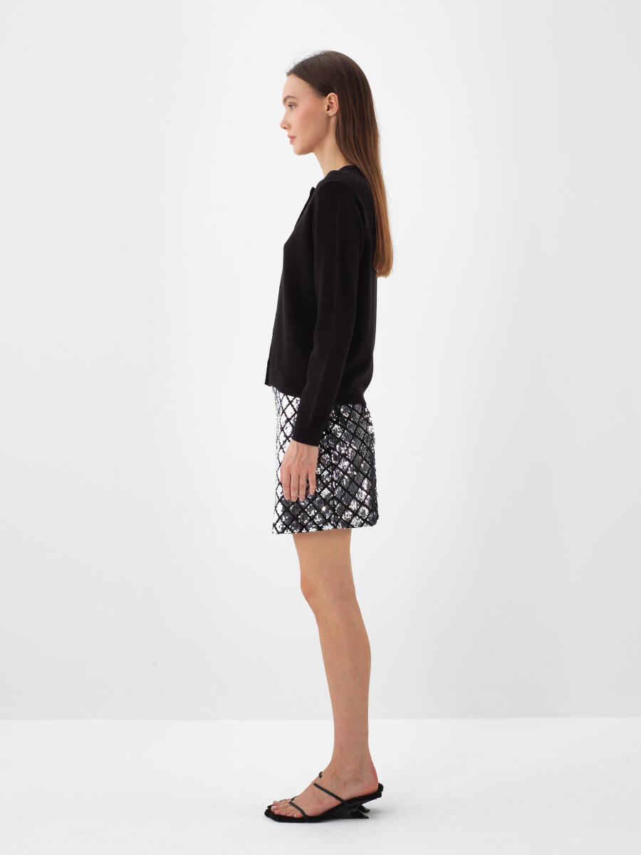 Wool Basic Cardigan - 4