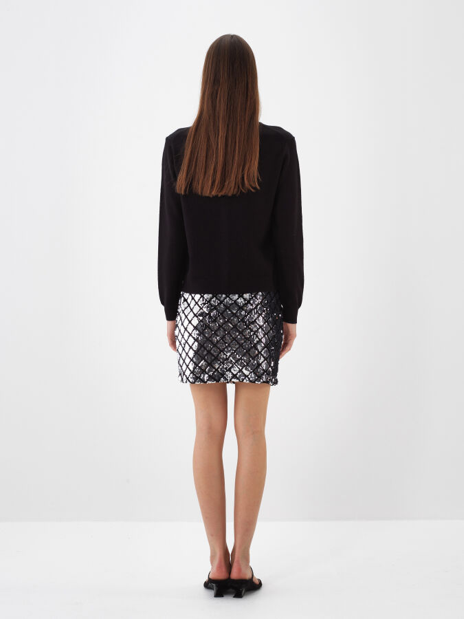 Wool Basic Cardigan - Xint