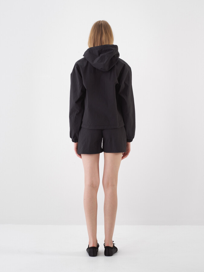 Black Oversize Coat - 5