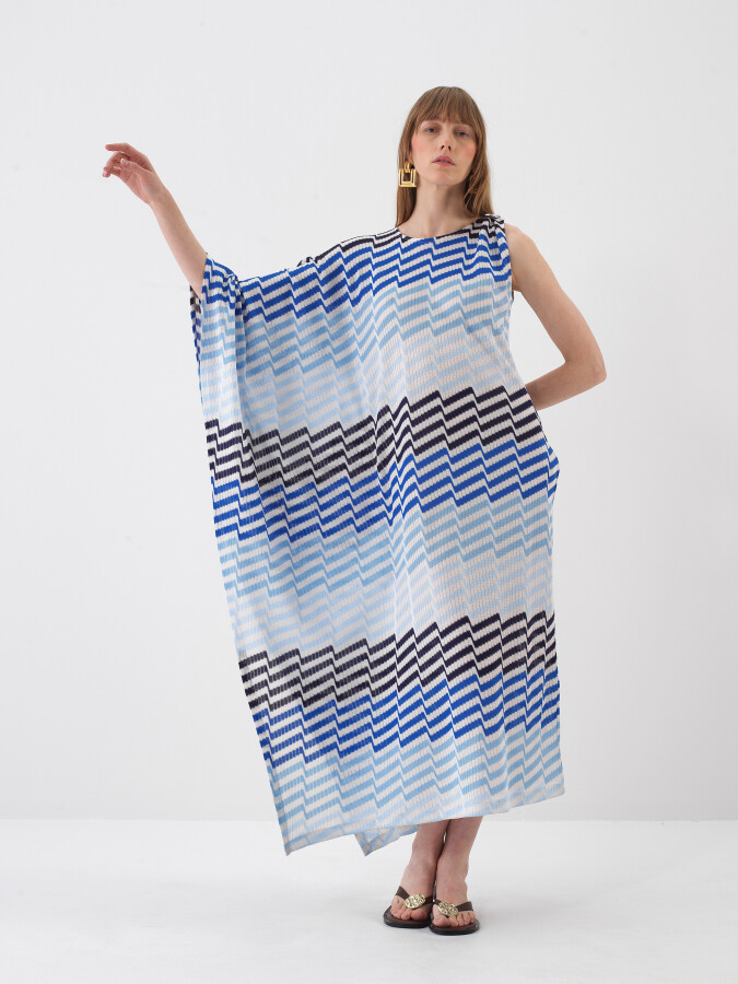 Blue Regular Fit Dress - 5