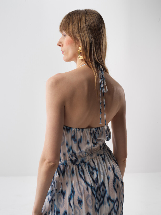 Blue Regular Fit Dress - 3