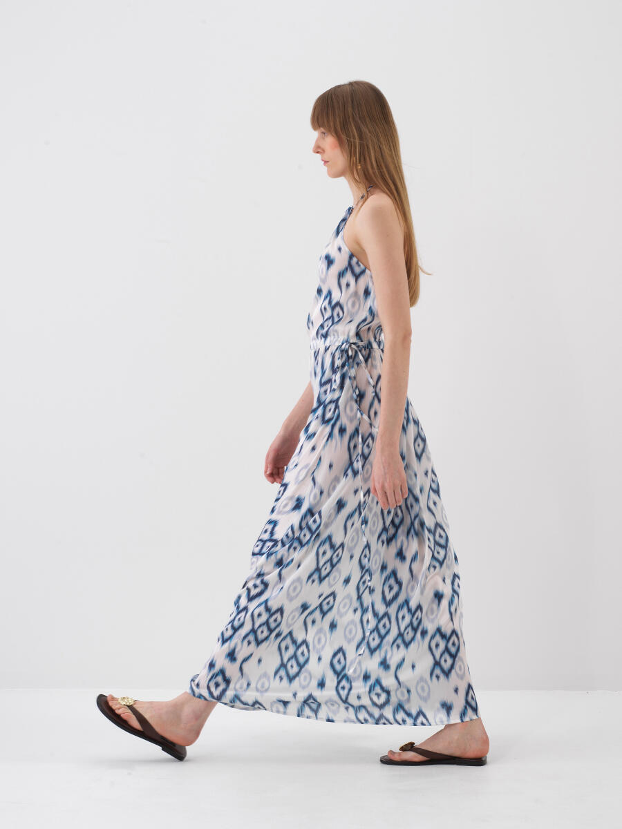 Blue Regular Fit Dress - 4