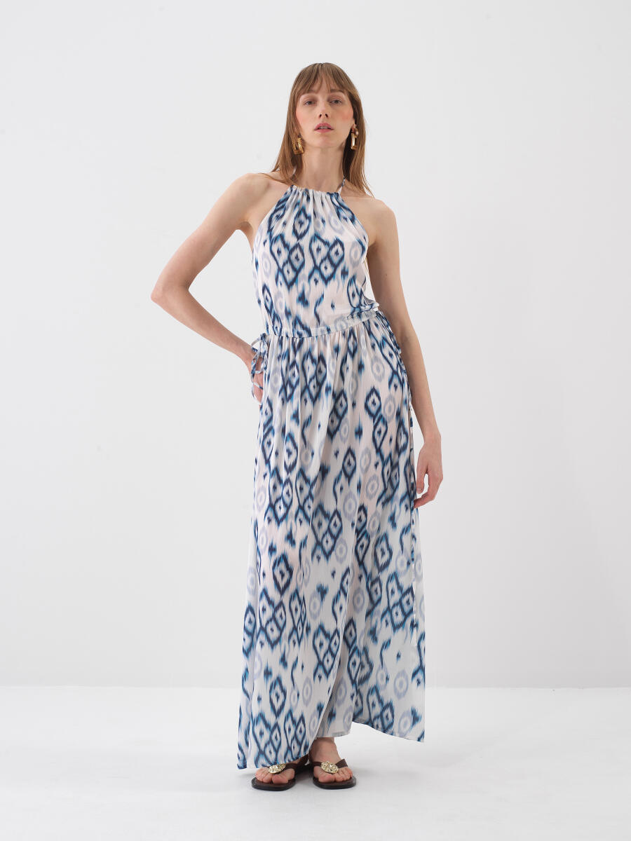 Blue Regular Fit Dress - 1