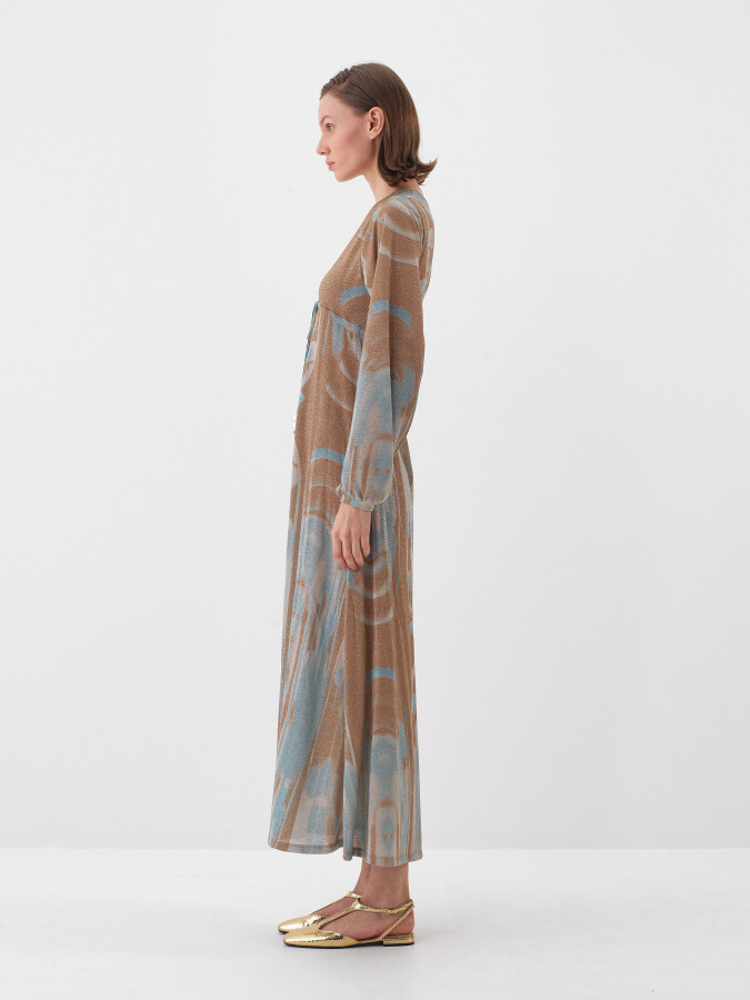 Camel Regular Fit Dress - 3