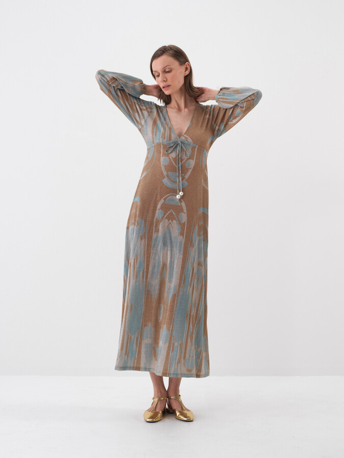 Camel Regular Fit Dress - 1