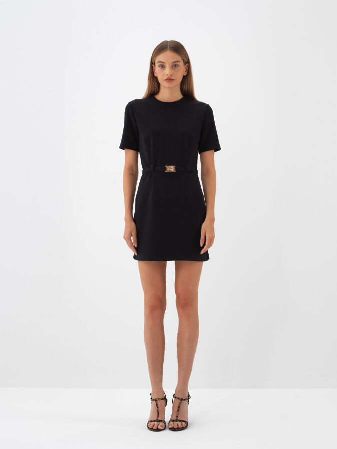 Plain Cotton Dress - Xint