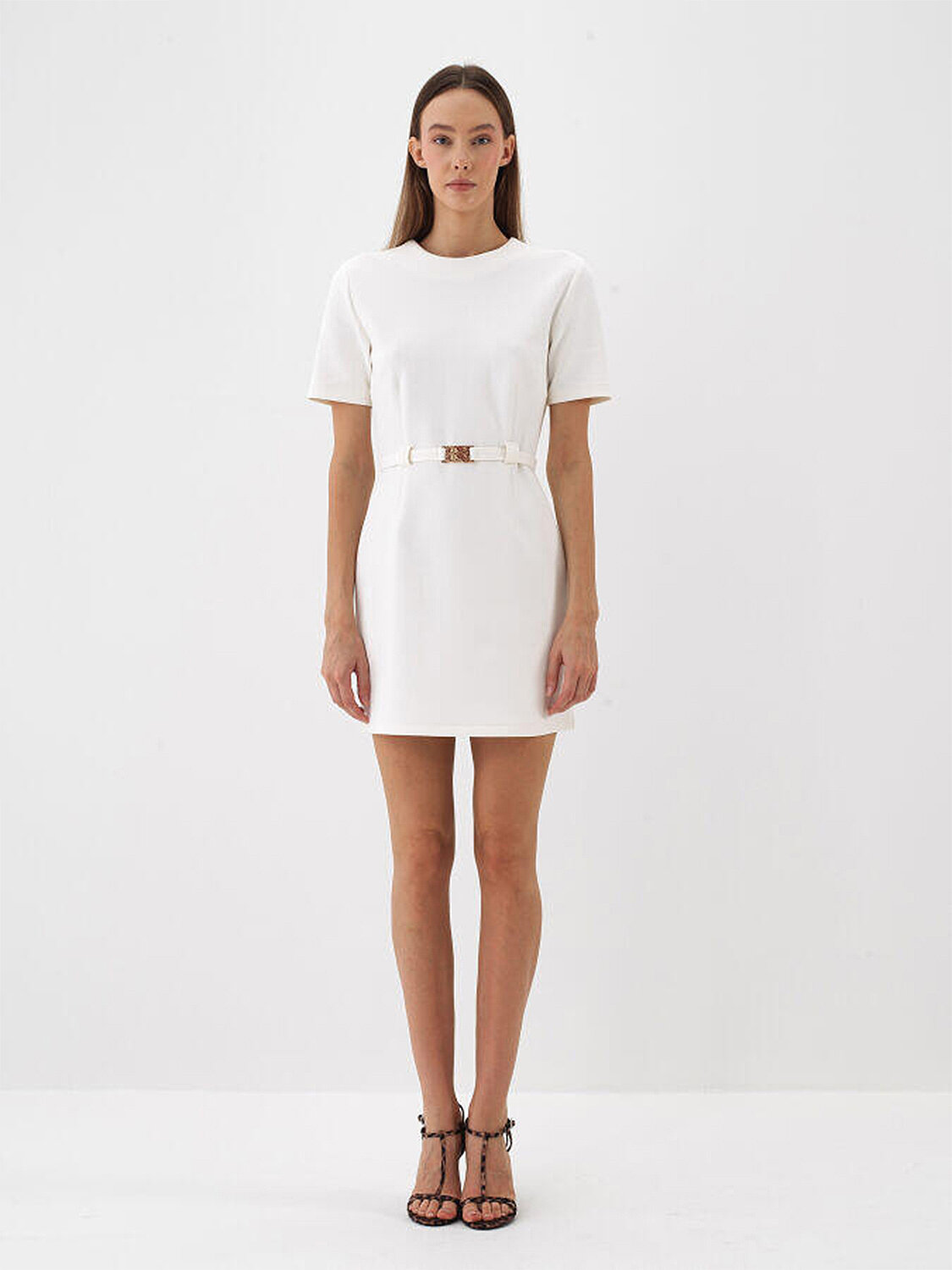 Plain Cotton Dress (2)