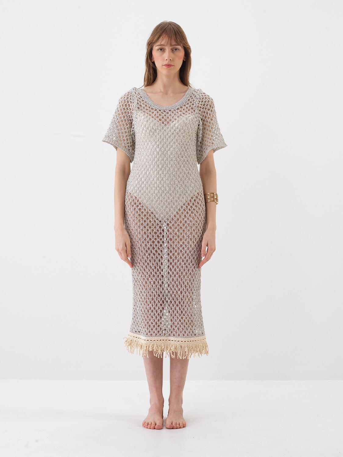 Natural Oversize Dress - 1