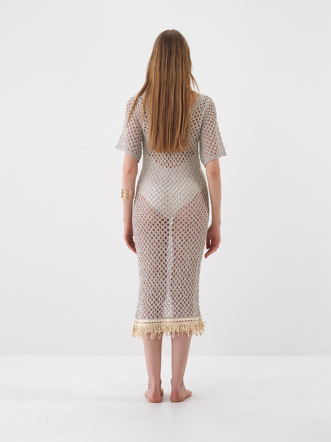 Natural Oversize Dress - 3