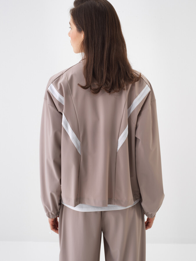 Beige Oversize Jacket - Xint