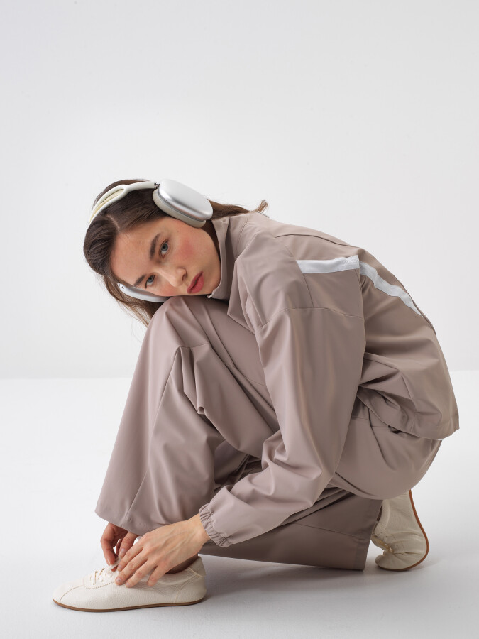 Beige Oversize Jacket - Xint