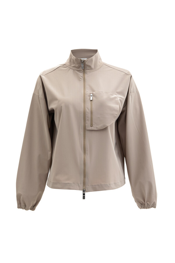 Beige Oversize Jacket - Xint