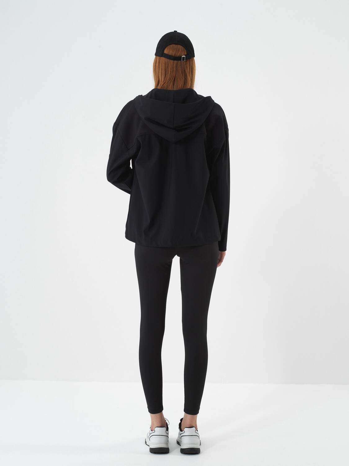 Black Flexible Textured Regular Fit Jacket - 5