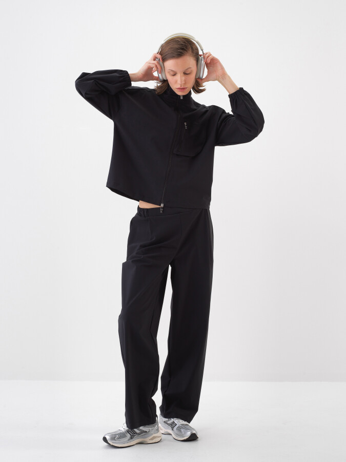 Black Oversize Jacket - Xint